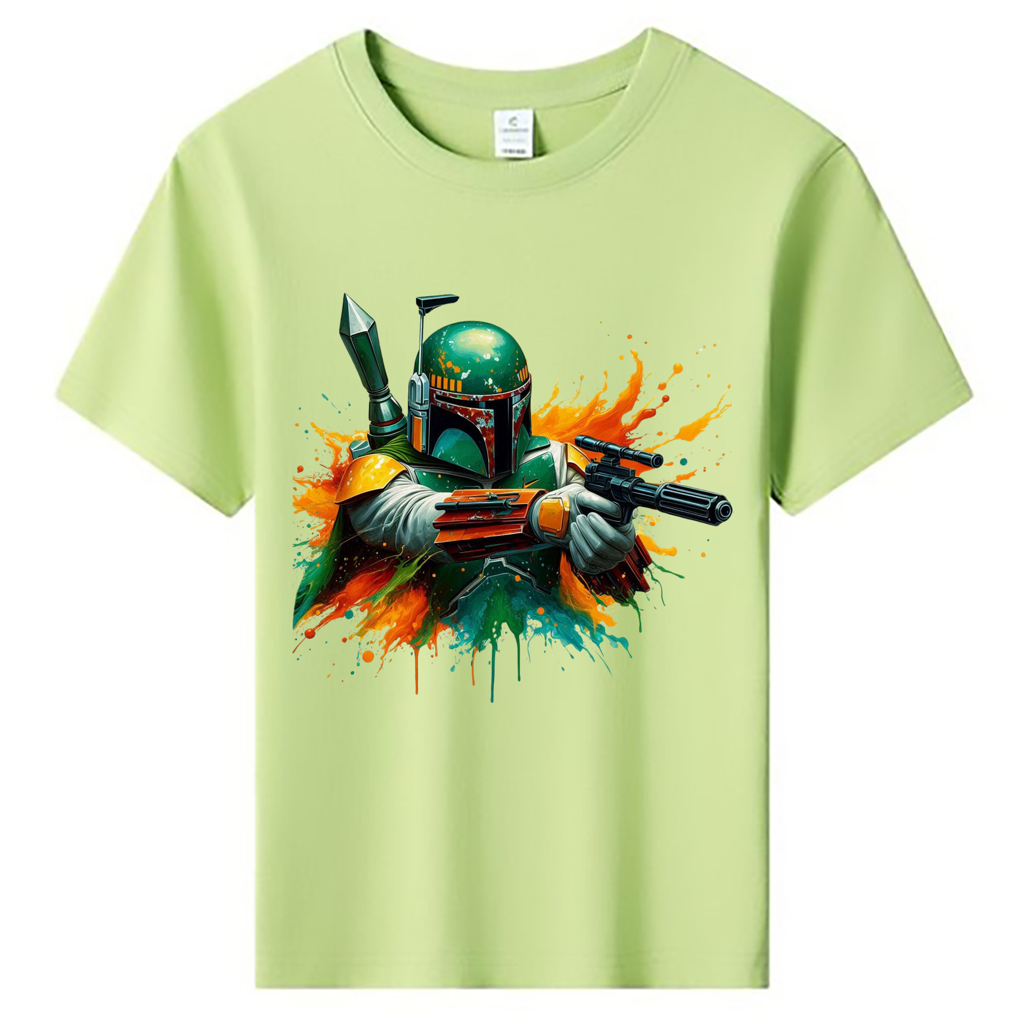 （画像用） スター・ウォーズ Star Wars 綿100％キッズTシャツ（フロントプリント）